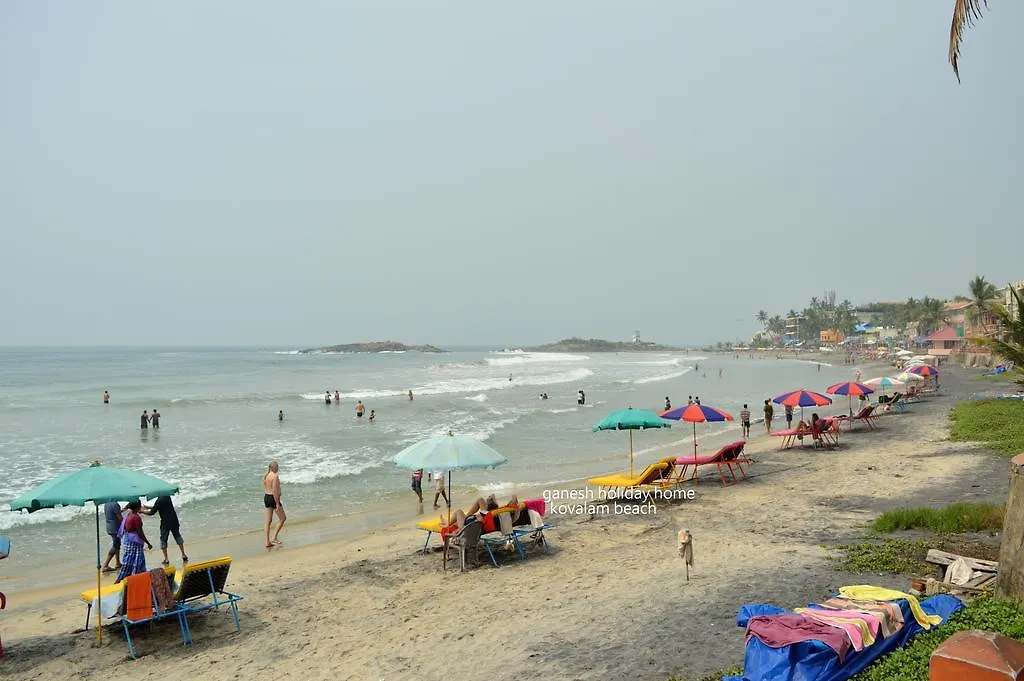 Pansiyon Ganesh Ayurveda Holiday Home Apartment Kovalam Hindistan